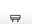 Icon of G13 base light bulb, black and white graphic representing lamp socket and lighting technology