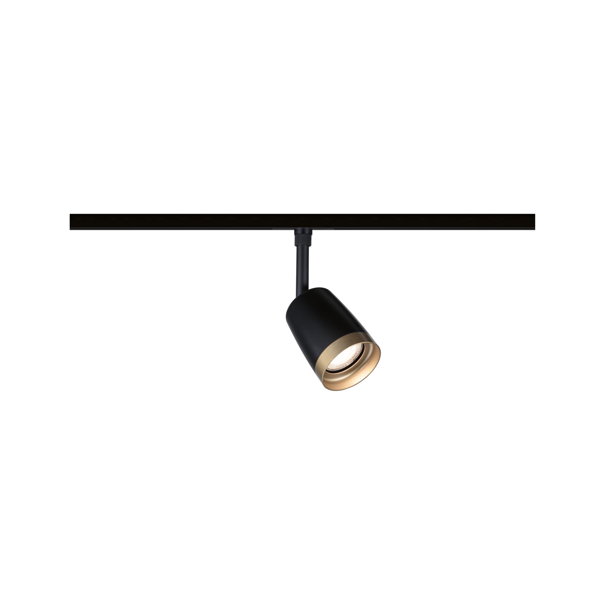 URail Rail spot Cover Individual Spot GU10 max. 10W 230V Black matt/Gold matt URail Rail spot Cover Individual Spot GU10 max. 10W 230V Black matt/Gold matt