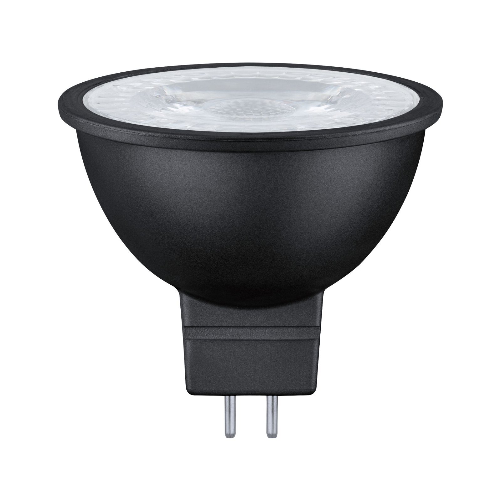 Standard 12 V 3-Step-Dim Réflecteur LED GU5,3 445lm 6W 3000K gradable Noir mat