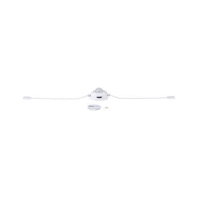Détecteur de mouvement blanc avec câble et adhésif 3M pour systèmes d'éclairage LED