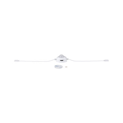 White motion sensor with cable and 3M adhesive pad for LED lighting systems