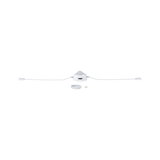 White motion sensor with cable and 3M adhesive pad for LED lighting systems