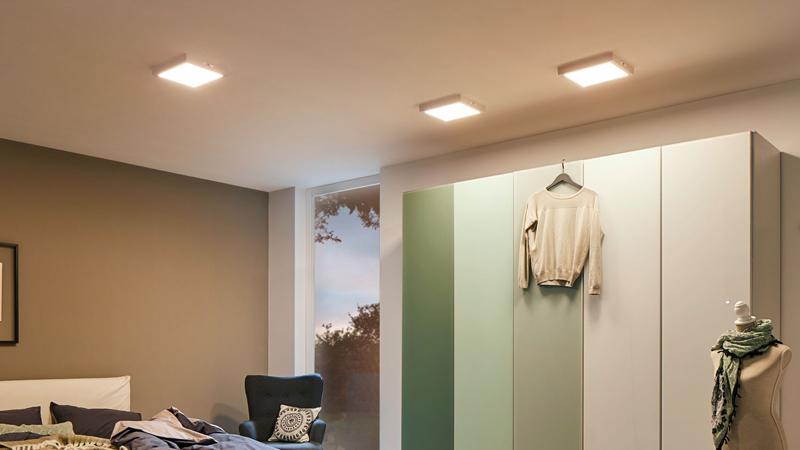 Paulmann LED Panels geben flächiges, helles Licht LED Panels für die flächige Beleuchtung von Räumen