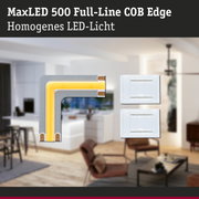 MaxLED 500 Full-Line COB Edge LED-Lichtstreifen in Gelb und Weiß für homogene Beleuchtung