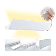 Weiße LED-Unterbauleuchte aus Metall mit Touch-Schalter und warmweißem Licht für Küchenbeleuchtung