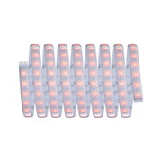 Bande LED flexible avec LEDs rouges et boîtier blanc pour éclairage décoratif