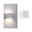 LED battery-powered wall lamp Nyora incl. Twilight-controlled motion detector (HF) IP44 3000K 135x120mm 2x1W / 1W White
