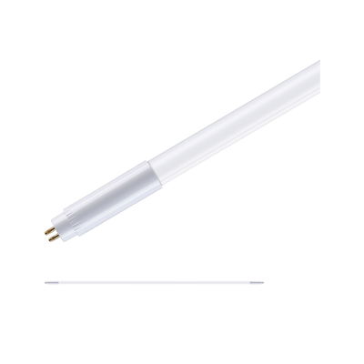 White LED tube light with two metal pins, energy-saving fluorescent lamp for indoor lighting
