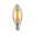 LED Candle Filament E14 24V 140lm 2W 1900K dimmable Gold Candle-shaped LED bulb with warm white light and E14 base for decorative lighting use