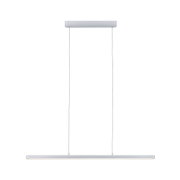 Suspension LED blanche en métal au design fin pour un éclairage moderne intérieur