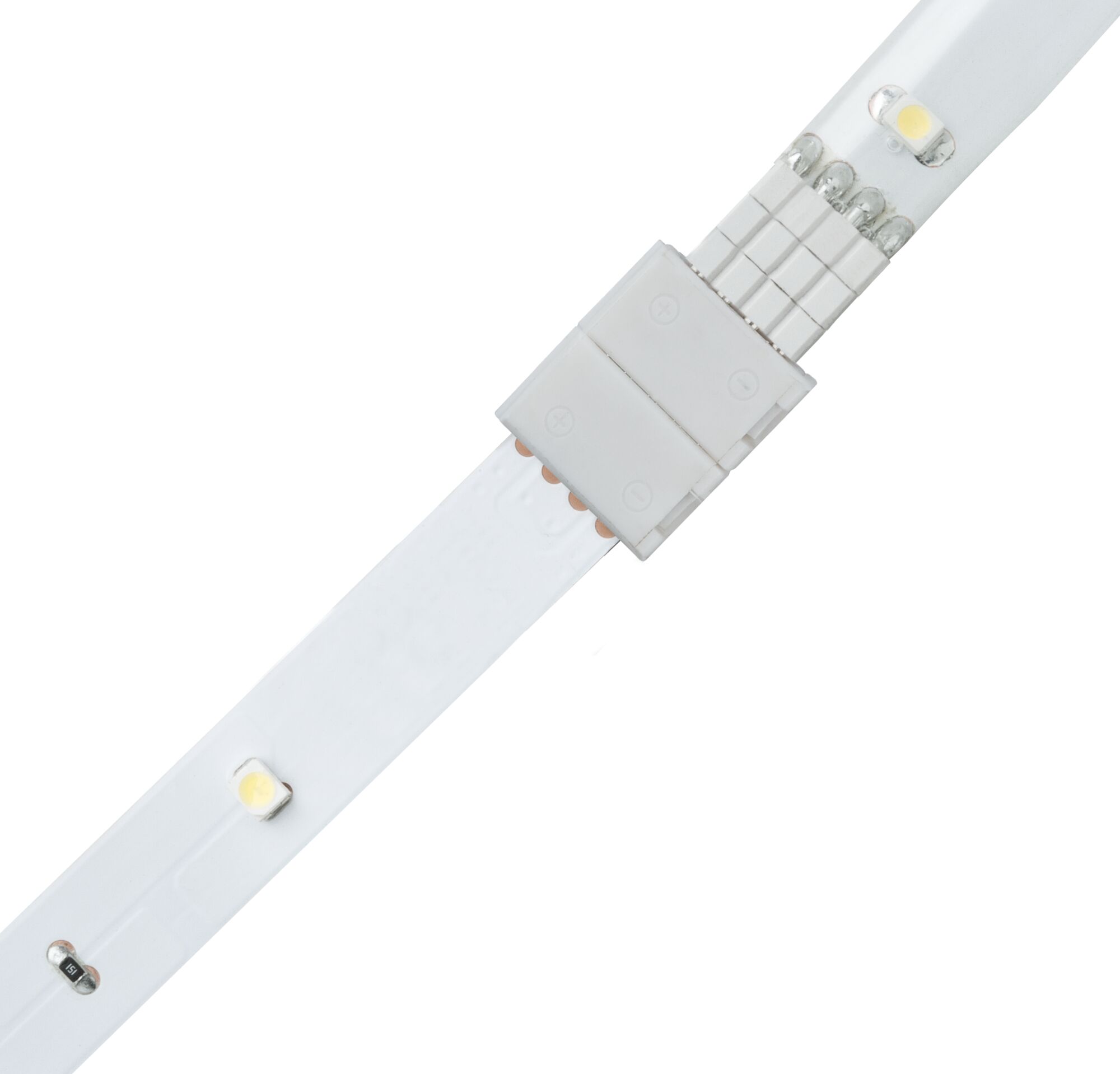 YourLED ECO Connecteur Clip-to-YourLED 13x18mm max. 60W Blanc