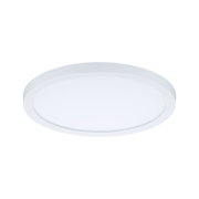 Okrągła biała lampa sufitowa LED z tworzywa sztucznego, energooszczędne oświetlenie wnętrz