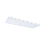 Plafonnier LED rectangulaire blanc avec cadre en plastique pour éclairage intérieur moderne