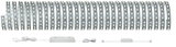 Bande LED blanche longue avec prise et contrôleur pour éclairage d’intérieur polyvalent