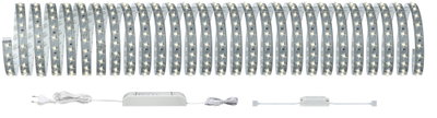 Bande LED blanche longue avec prise et contrôleur pour éclairage d’intérieur polyvalent