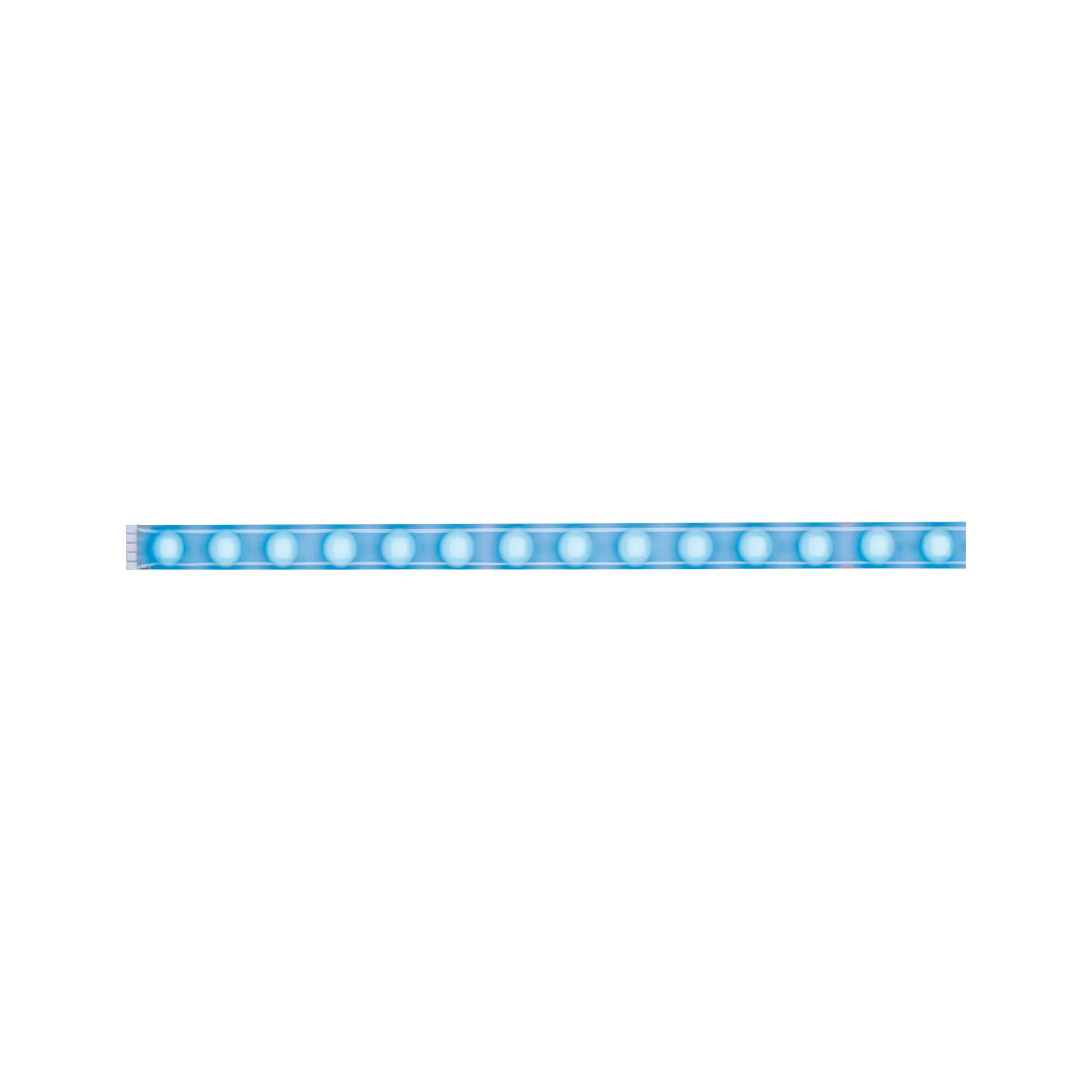 Blauwe LED-lichtstrip met gelijkmatige verlichting van kunststof voor moderne kamerverlichting