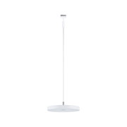 Moderner weißer LED-Pendelleuchter aus Metall mit rundem Design für stilvolle Raumbeleuchtung