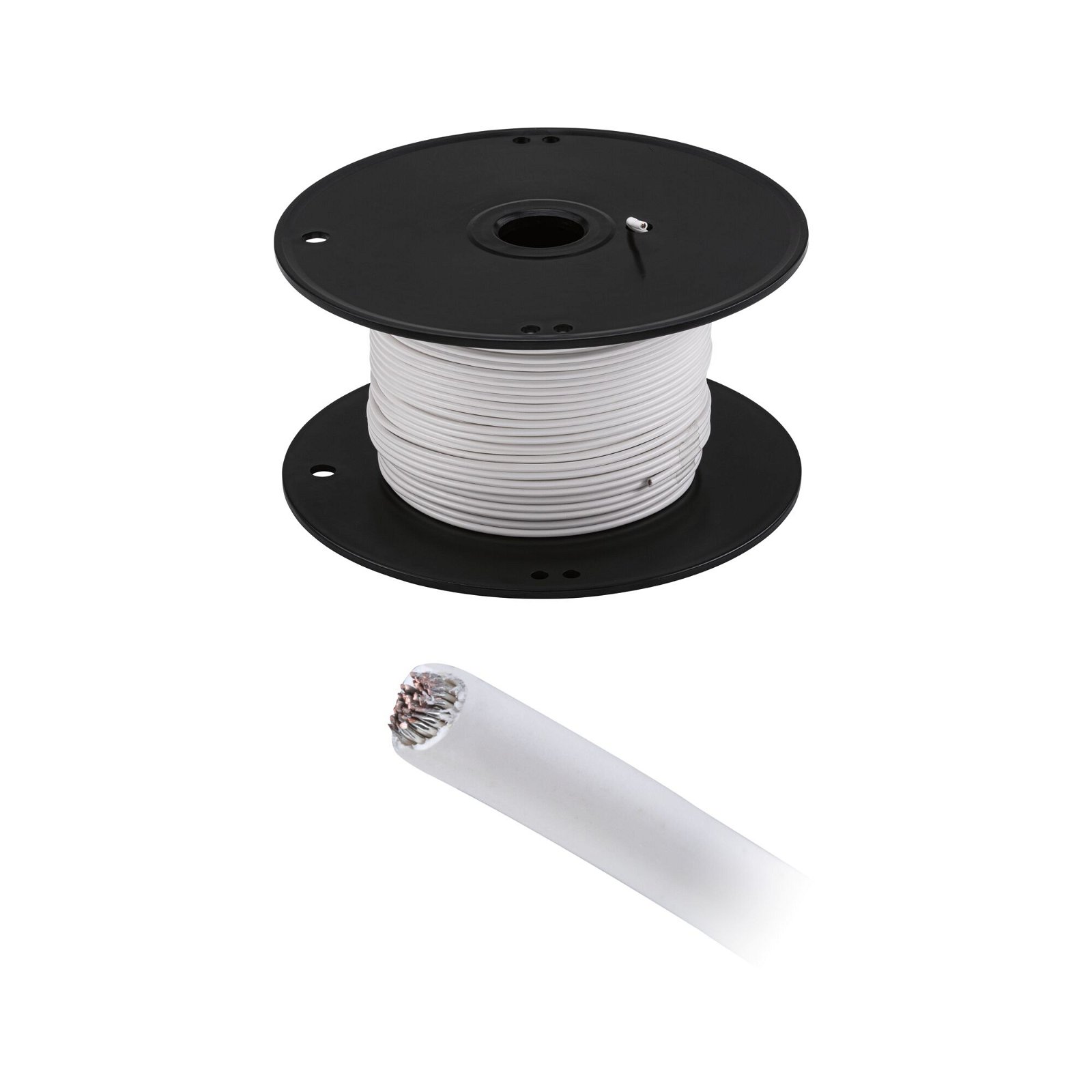 CorDuo Système câbles Câble de tension 100m 2,5qmm Blanc