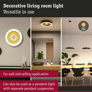 Decorative black living room light with warm white glow, versatile for wall and ceiling mounting or pendant use