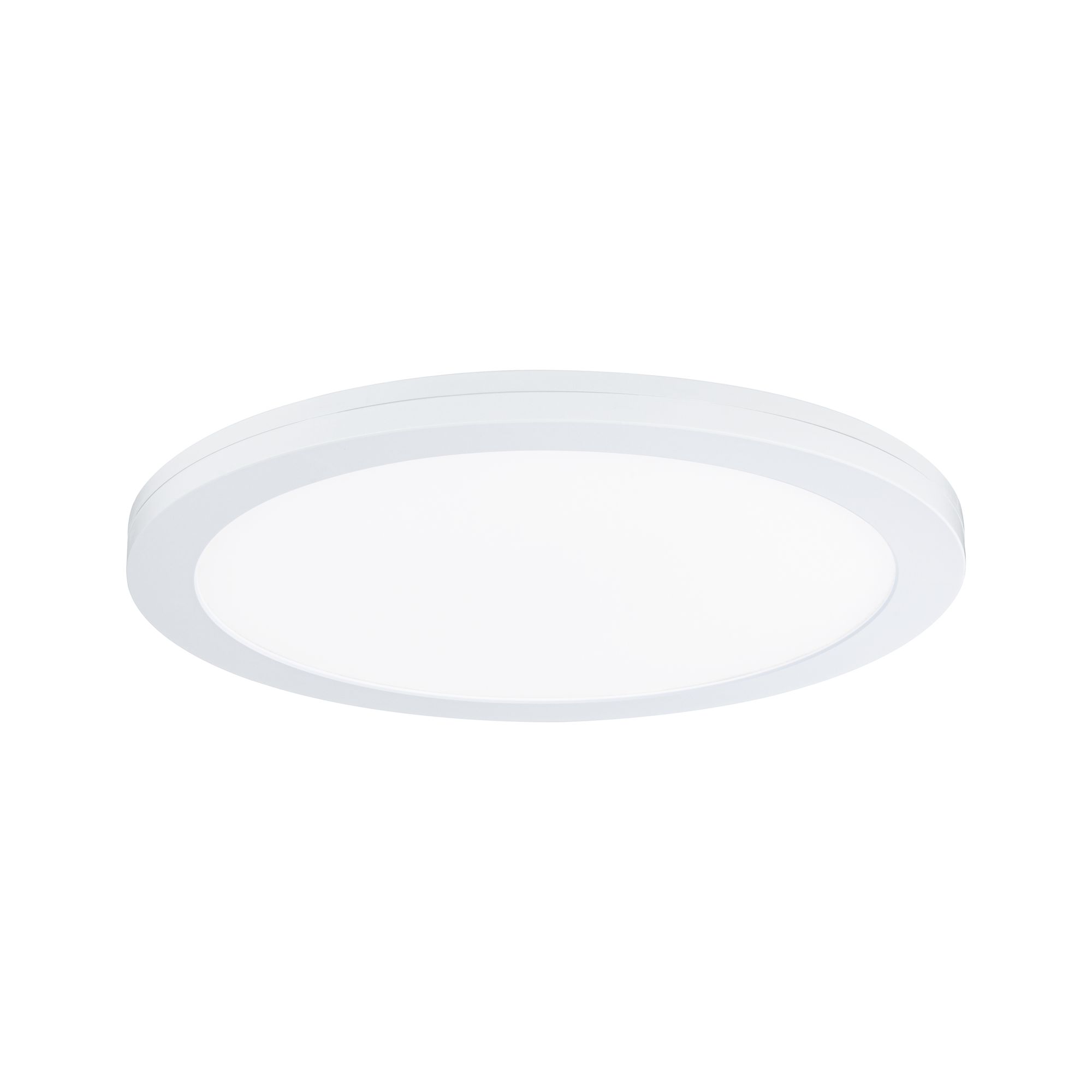 Ronde witte LED-plafondlamp van kunststof met energiezuinige verlichting