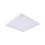 Square white LED ceiling light with aluminum frame for modern room lighting