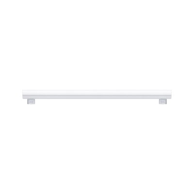 Slim white LED light made of plastic for modern indoor lighting and energy-saving illumination.