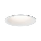 Rundt hvidt LED-indbygningspanel med varmt hvidt lys til energieeffektiv loftsbelysning