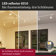 LED-reflector GU10 met instelbare witte lichtkleur voor persoonlijke kamerverlichting