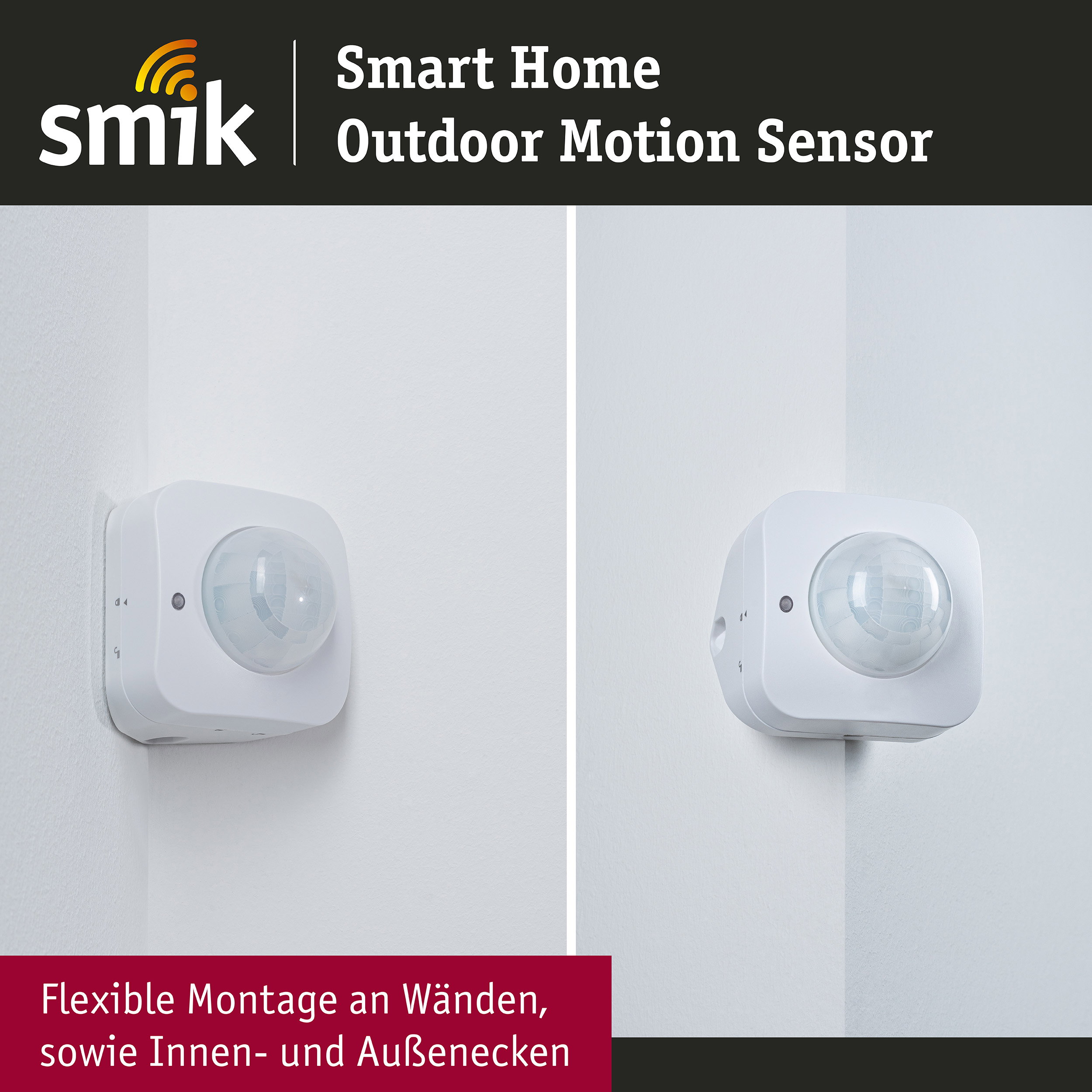 Sensor Smart Home Zigbee 3.0 Bewegungssensor Weiß