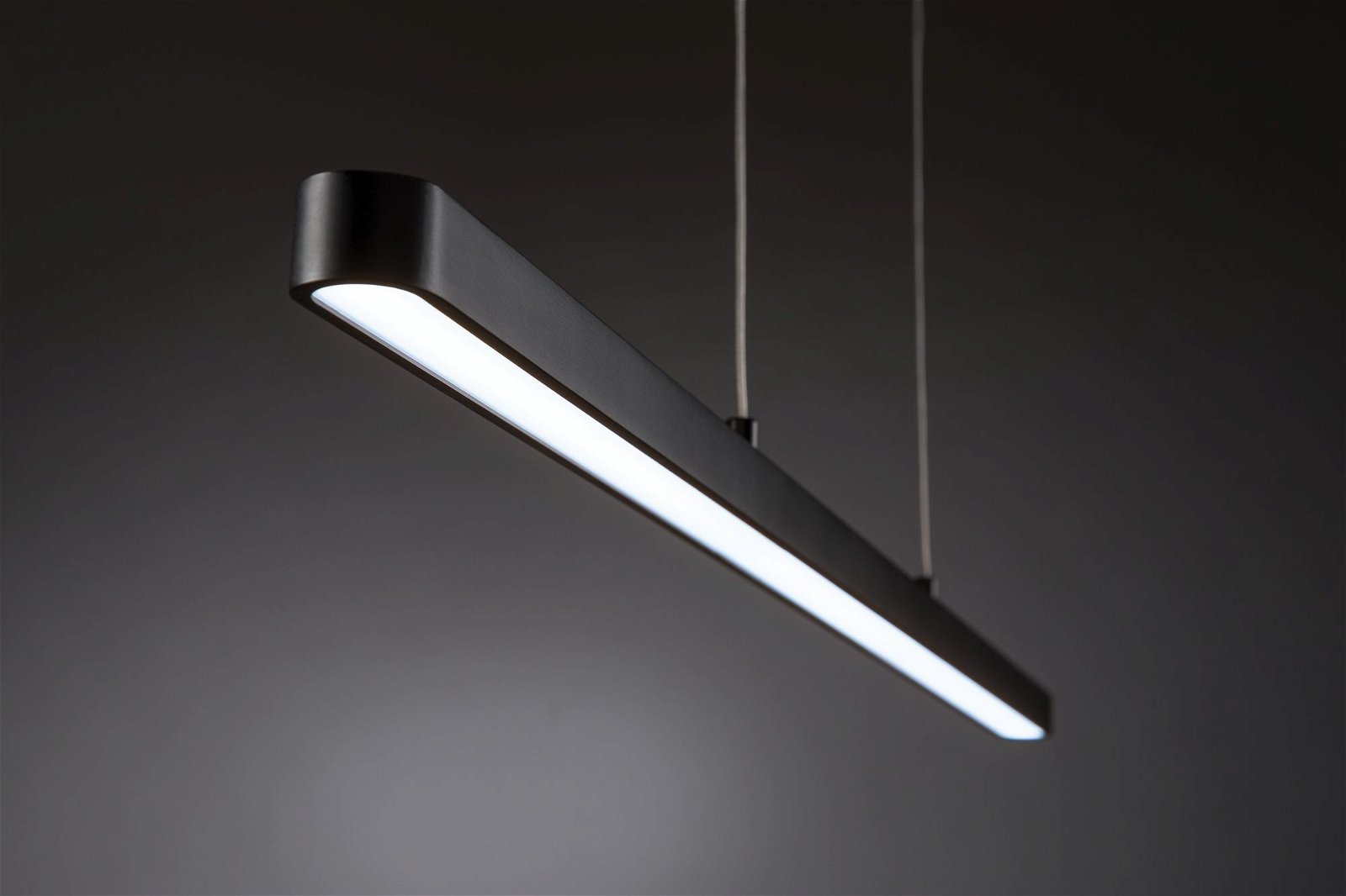 LED Pendant luminaire Smart Home Bluetooth Lento Tunable White 1700lm 43W Black dimmable