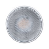 Ronde LED-lamp met gestructureerd transparant glas voor moderne verlichtingsoplossingen