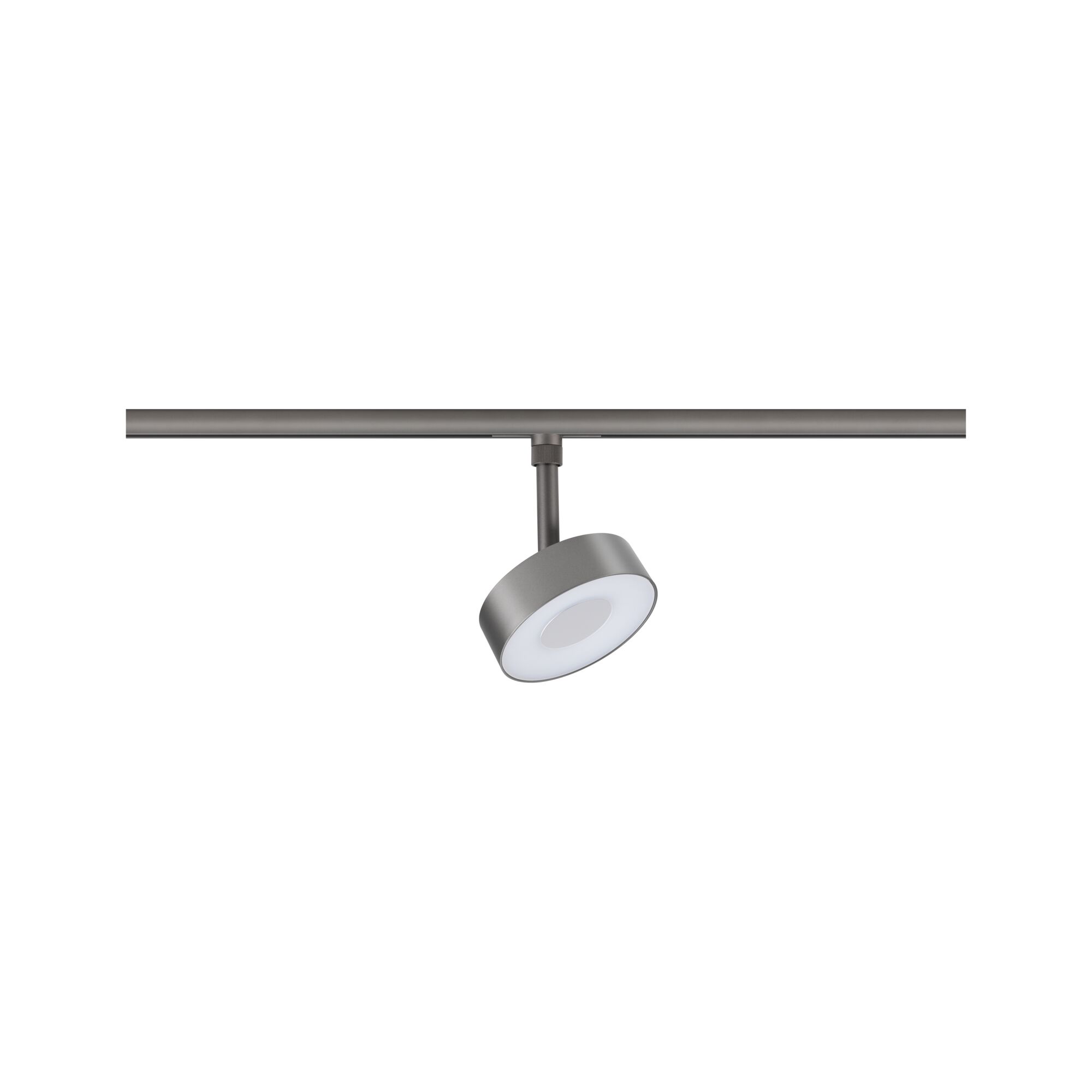 URail Railspot 3-Step-Dim Circle 220lm 3W White Select dimbaar 230V Titaanium