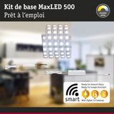Kit de base MaxLED 500 avec bande LED blanche, contrôle intelligent, compatible Zigbee 3.0