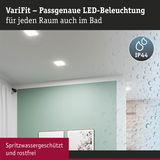 VariFit LED-Deckenleuchte mit IP44 Schutz, spritzwassergeschützt und rostfrei für Badezimmer und Wohnräume