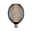 Metallic Glow 230 V Standard LED Globe E27 Spiral 200lm 4,2W 1800K Black LED bulb with black metal mesh and warm white light for decorative lighting use