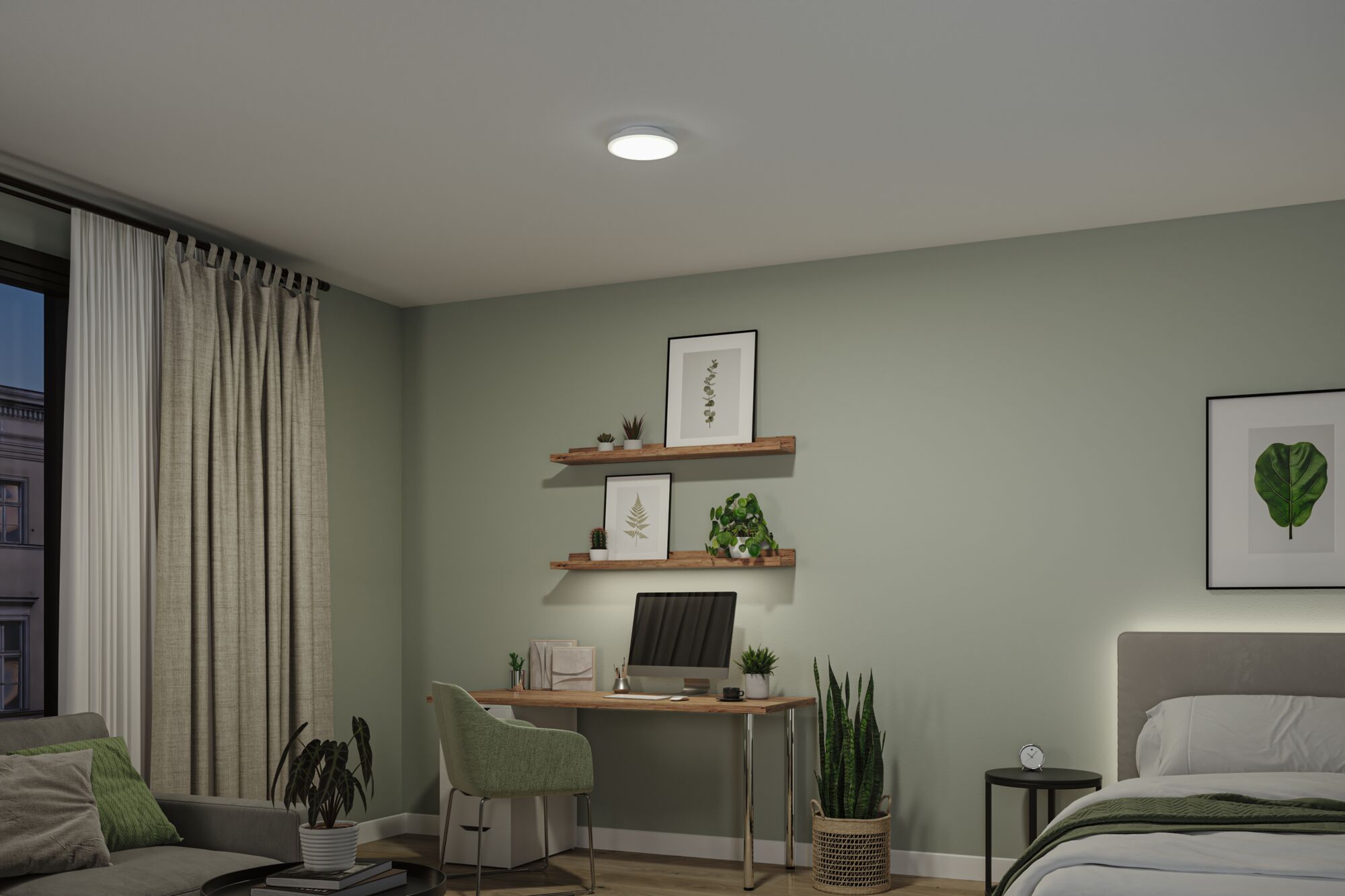 LED Deckenleuchte Siena 4000K 220mm 1100lm 230V 12,3W