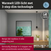 Warmwit LED-licht met 3-staps dimtechnologie voor aanpasbare verlichting in moderne ruimtes