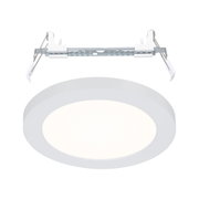 Panneau LED encastré rond blanc avec support métallique pour éclairage de plafond économique
