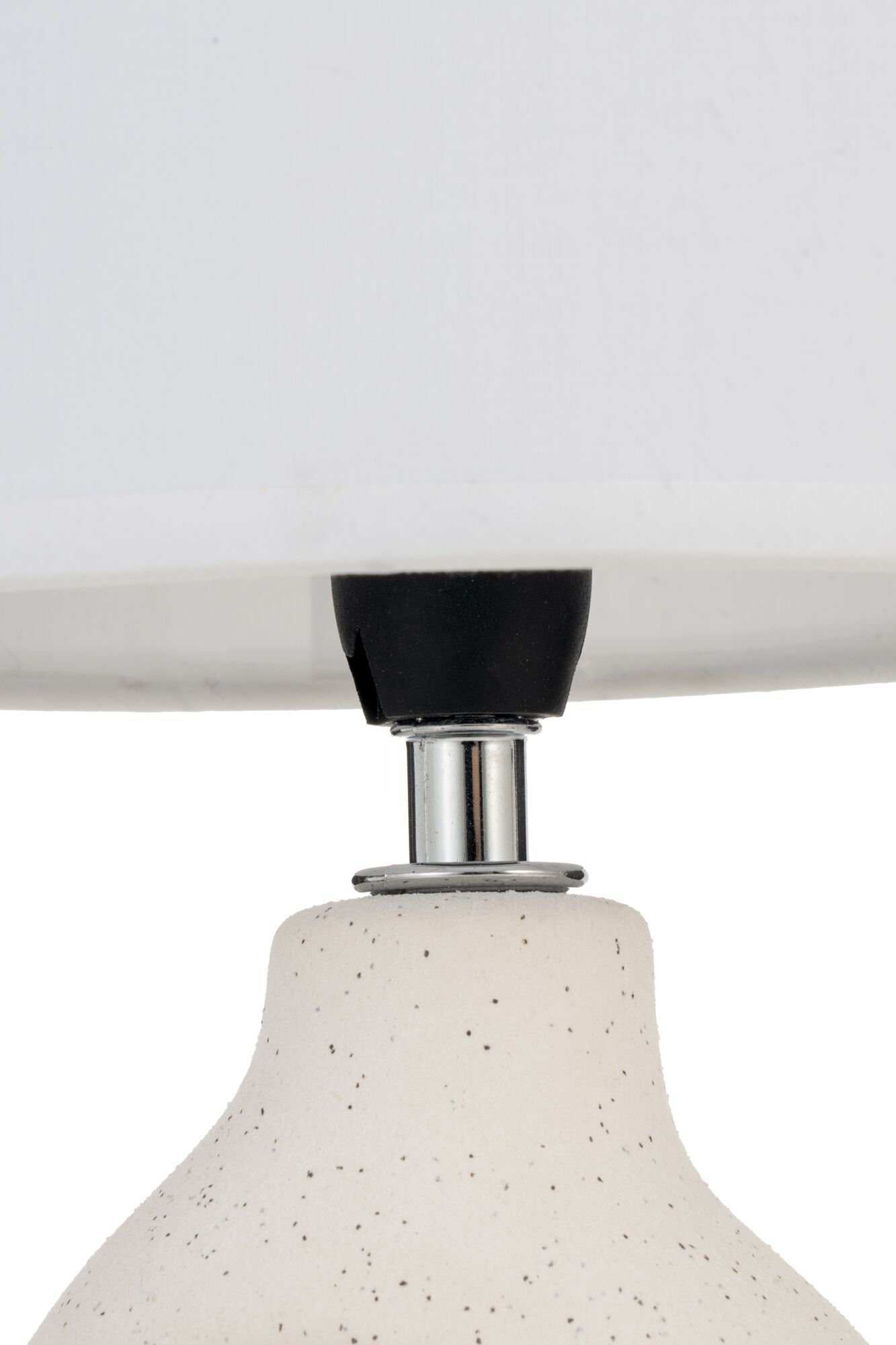 Pauleen Lampe à poser Pure Crush E14 max. 20W Blanc/Beige