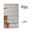 Linion Accessoires Suspension par câble Chrome mat 40x80mm Suspension LED moderne en métal argenté avec câble fin, idéale pour l’éclairage de cuisine