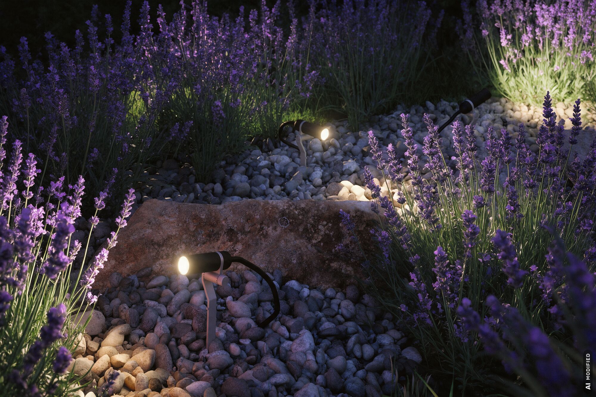 Plug & Shine Projecteur de jardin LED Plantini Spot individuel IP65 3000K 2W Anthracite