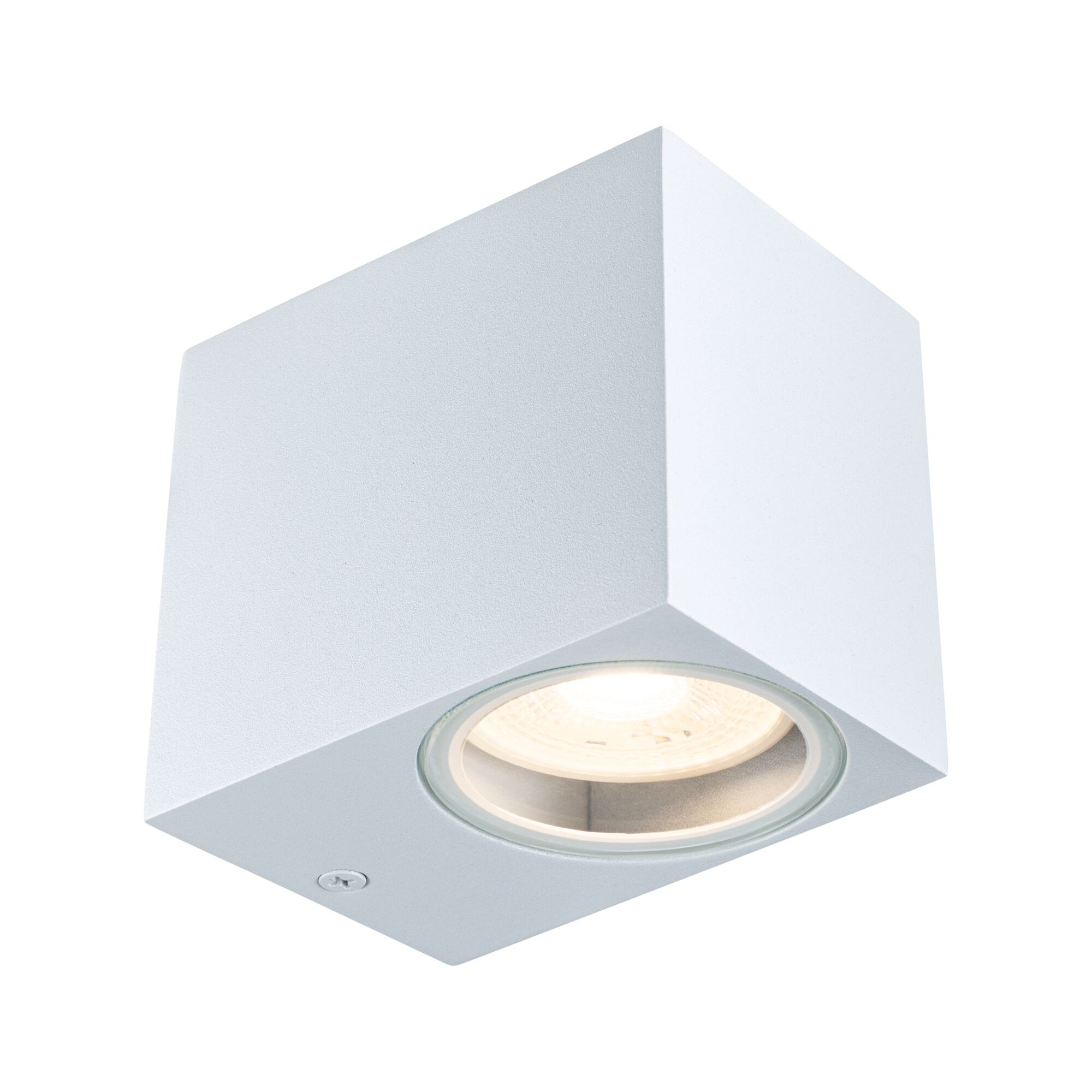 Wandleuchte Imola IP44 GU10 230V max. 10W Weiß matt