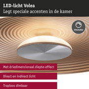 LED-plafondlamp Volea 3000K 950lm / 0lm 230V 3,5W / 13W dimbaar Zwart/Goud/Zilver