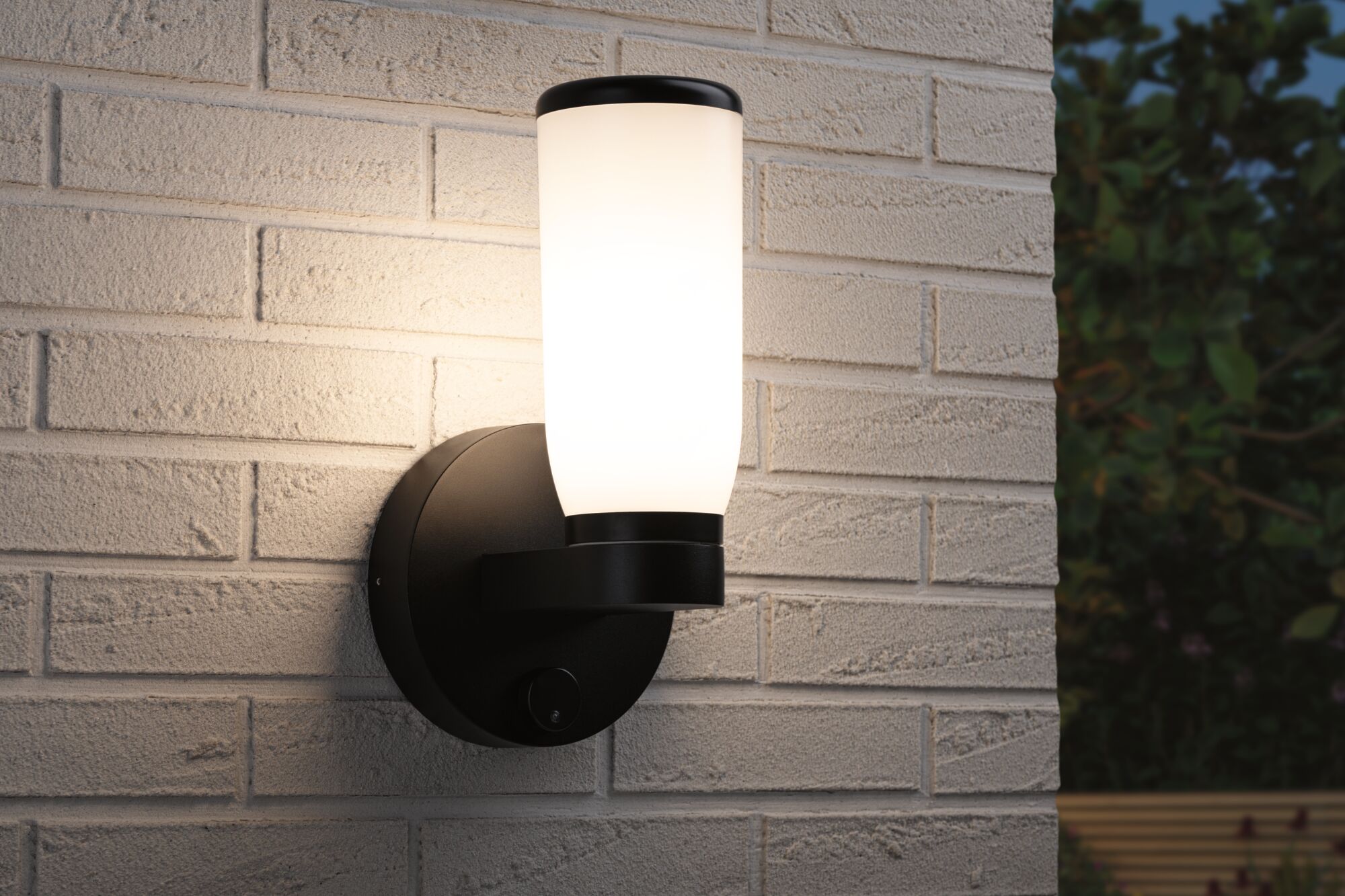 ModuShine Shade Velurio IP44 cylindrical Anthracite/White