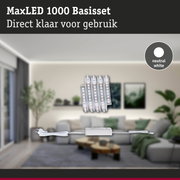 MaxLED 1000 basisset met neutraal wit LED-licht, inclusief voeding en kabel voor binnenverlichting