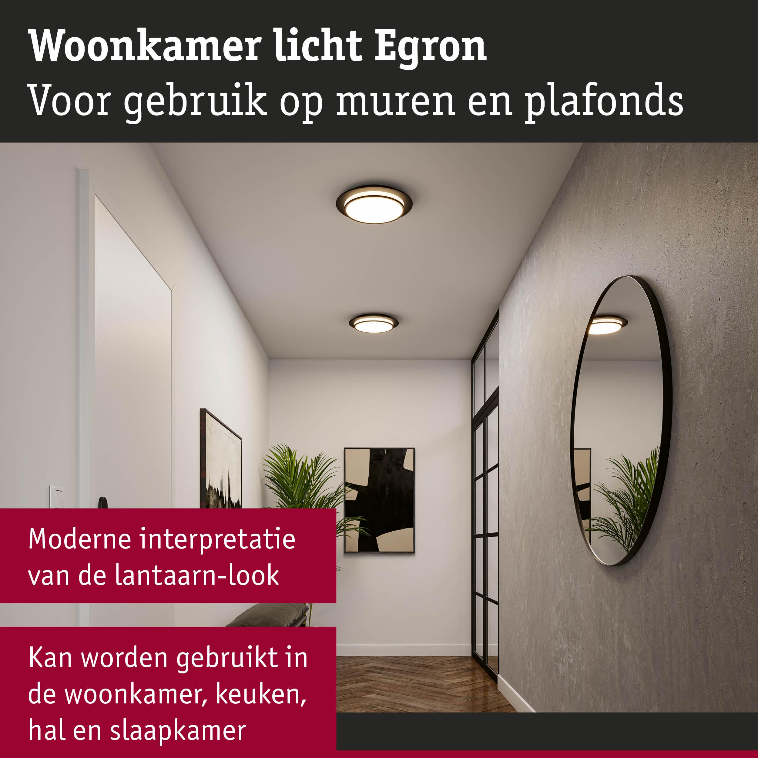 Moderne Egon plafondlamp in wit voor woonkamer, keuken, hal en slaapkamer met lantaarn-look