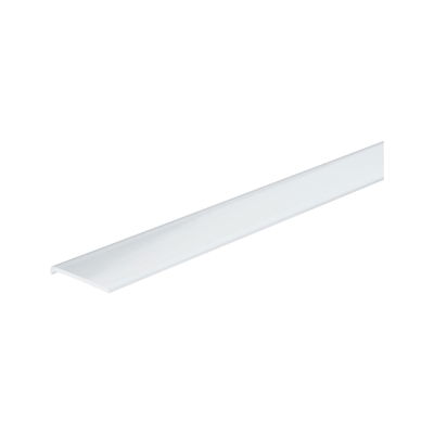 Profilé d'angle en plastique blanc pour bandes LED, montage et guidage lumineux intérieur