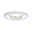 LED Recessed luminaire Nova Plus Coin Rigid IP65 round 78mm Coin 6W 470lm 230V dimmable 2700K Chrome Round chrome recessed spotlight with warm white light for modern LED ceiling lighting