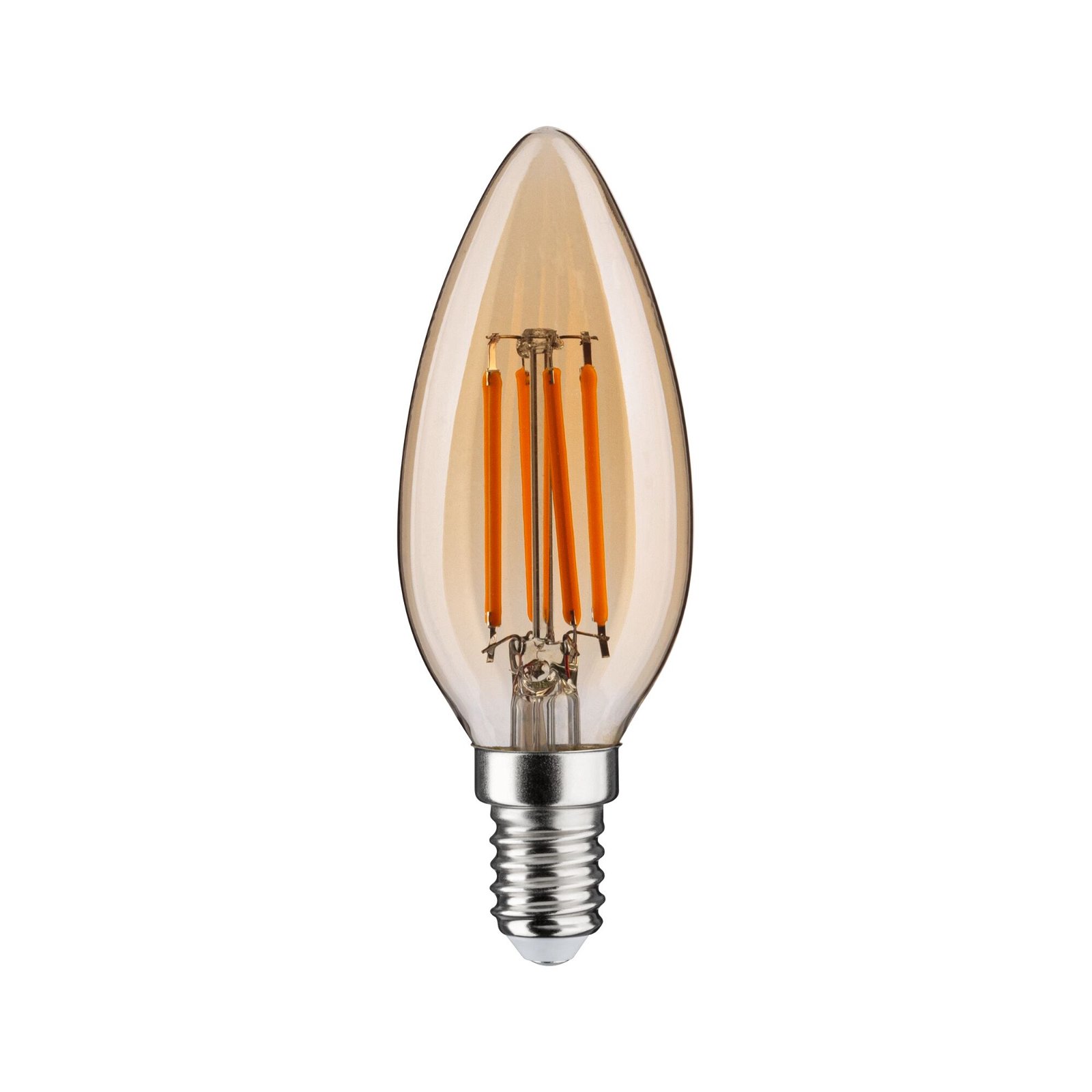 1879 Filament 230 V 3-Step-Dim LED-kertepære E14 3 Step Dim 450lm 4,9W 1800K dæmpbar Guld