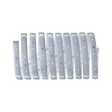 Flexible white LED strip light with protective coating for decorative lighting and ambient accents